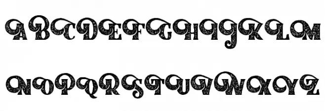 BratonComposerStampRough-Regular フォント 大文字