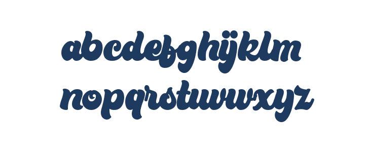 Bratsy Script Demo Reguler Lowercase