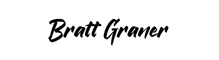Bratt Graner  Frei Schriftart Herunterladen