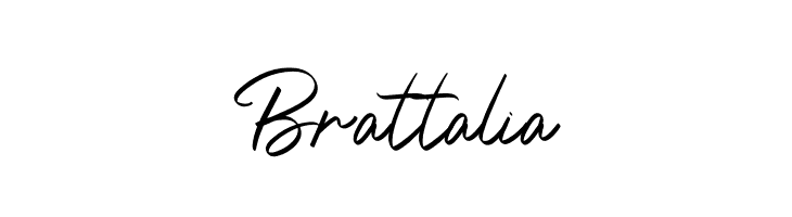 Brattalia  Frei Schriftart Herunterladen