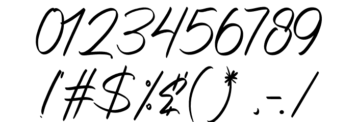 Brattalia Font OTHER CHARS