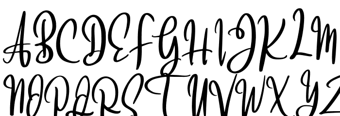 Brattsoon FREE Schriftart Groß