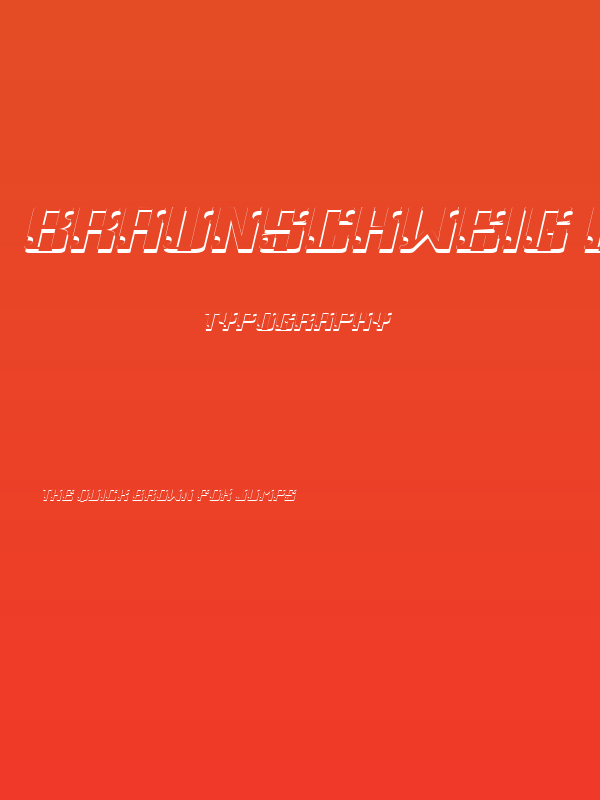 Braunschweig ExtraLight Poster