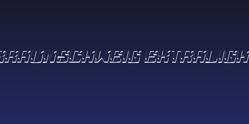 Braunschweig ExtraLight Social Header