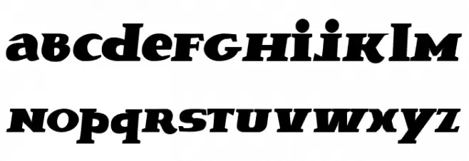Brava-Italic फ़ॉन्ट लोअरकेस