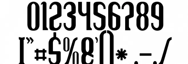 Brava Font OTHER CHARS