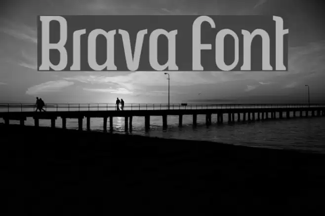 Brava Font examples