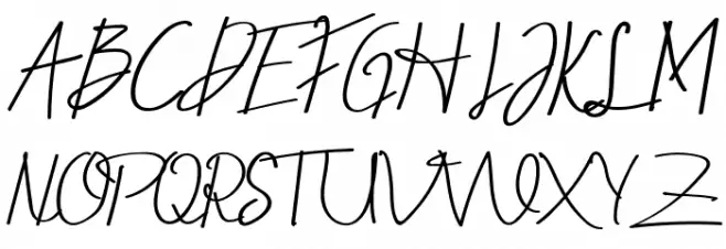 Bravani Schriftart Groß