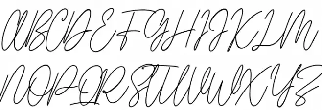 Bravarya Sky Free Regular Font OTHER CHARS