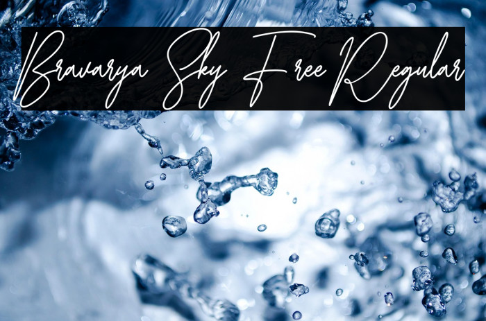 Bravarya Sky Free Regular Example 2