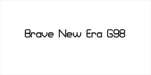Brave New Era G98 Logo