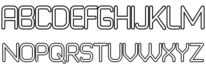 Brave New Era [outline] G98 Font Litere mari