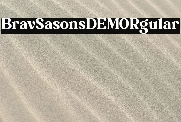 Brave Seasons DEMO Regular Example 2