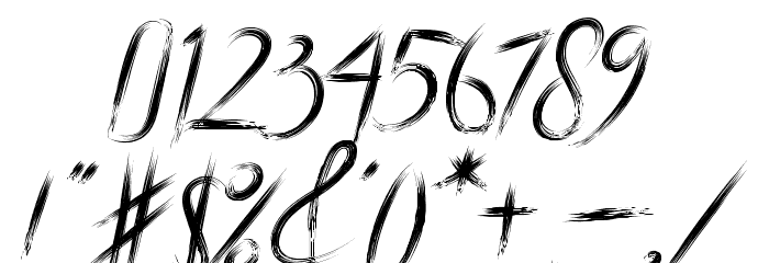 BraveHeart Font OTHER CHARS