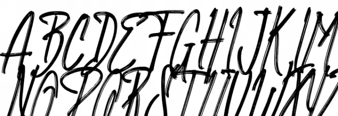 Brave_Signature Fuentes MAYÚSCULAS