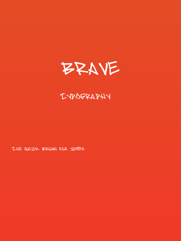 Brave Poster