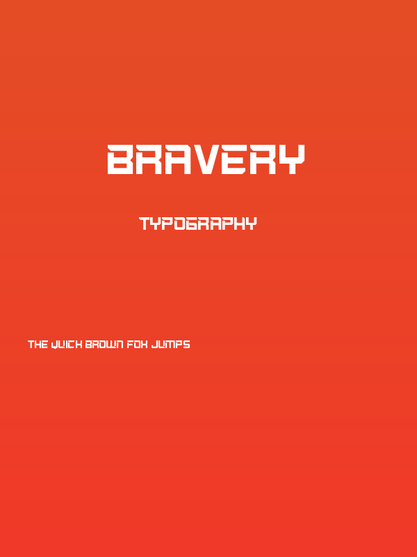 Bravery Poster