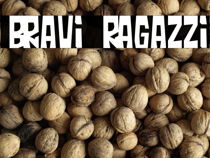 Bravi Ragazzi Example 1