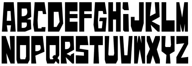 Bravi Ragazzi Font LOWERCASE