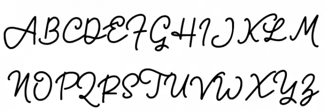 Bravo Charlie Script -Demo- Schriftart Groß