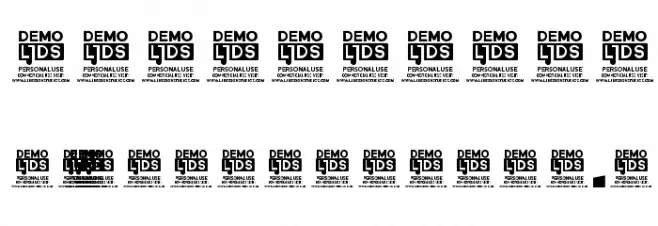 Bravo Destroyer Personal USE regular Font OTHER CHARS