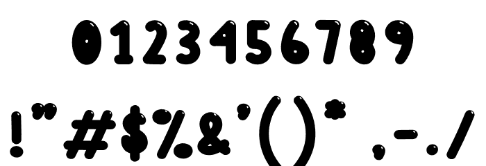 Bravo Font OTHER CHARS