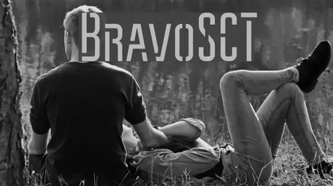 BravoSCT Font examples