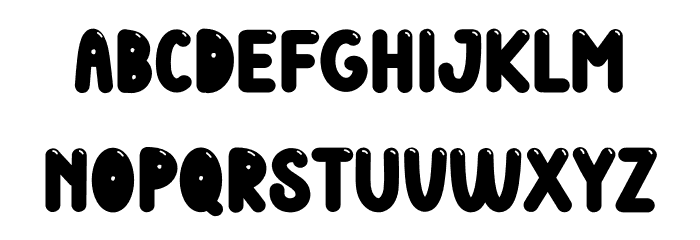 Bravo Font LOWERCASE