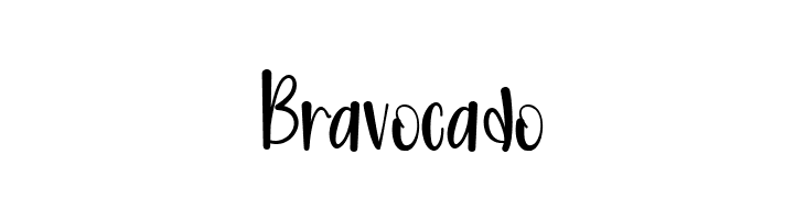 Bravocado  Frei Schriftart Herunterladen