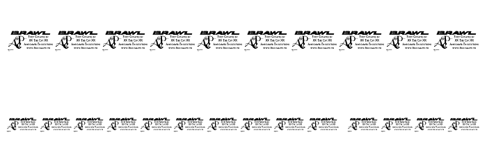 Brawl Font OTHER CHARS