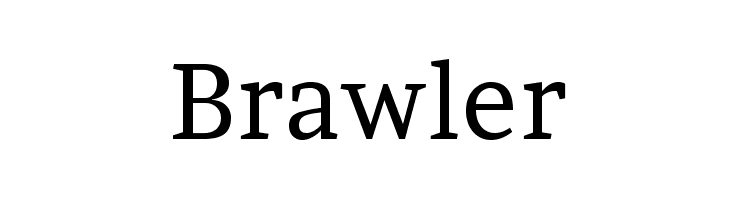 Brawler Font