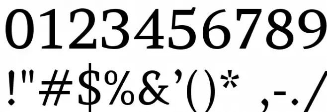 Brawler Font OTHER CHARS