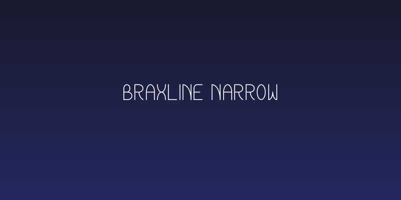 Braxline Narrow Social Header