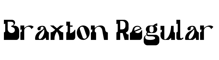 Braxton Regular  font caratteri gratis