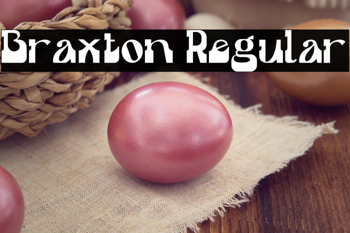 Braxton Regular Example 1