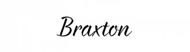 Braxton  Frei Schriftart Herunterladen
