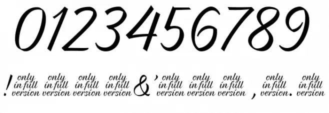 Braxton Font OTHER CHARS