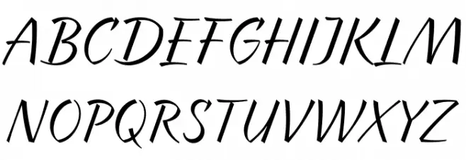 Braxton Schriftart Groß