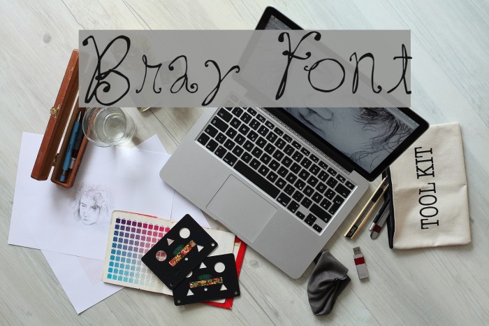 Bray フォント examples