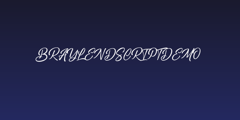 BraylendScriptDEMO Social Header