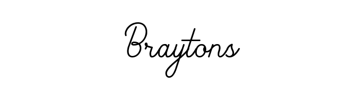 Braytons  Free Fonts Download