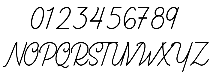 Braytons Font OTHER CHARS