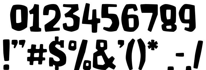 Brazie Font OTHER CHARS