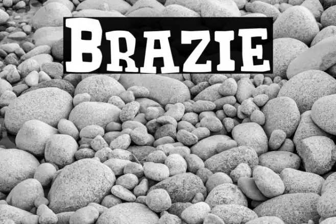 Brazie Caratteri examples