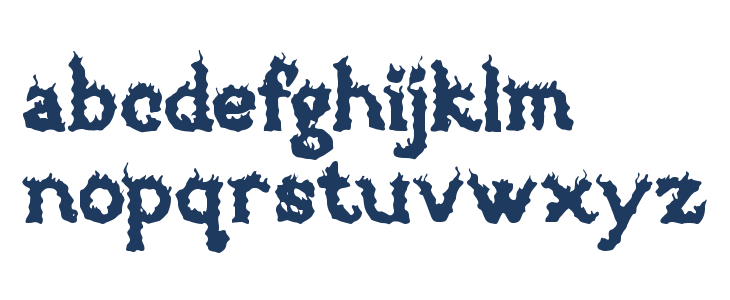 Brazier Flame Lowercase