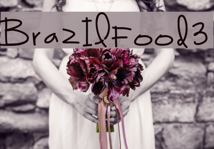 BrazilFood3 Font examples