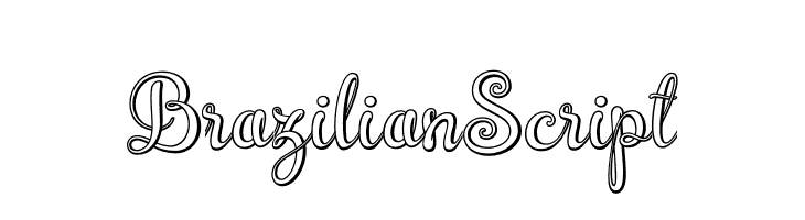 BrazilianScript  Fuentes Gratis Descargar