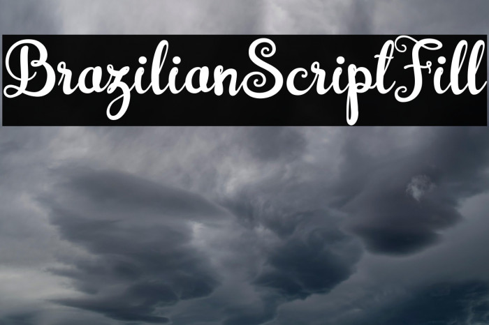BrazilianScriptFill Example 1