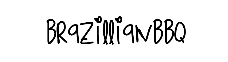 BrazillianBbq  Free Fonts Download