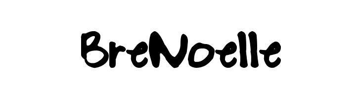BreNoelle Font